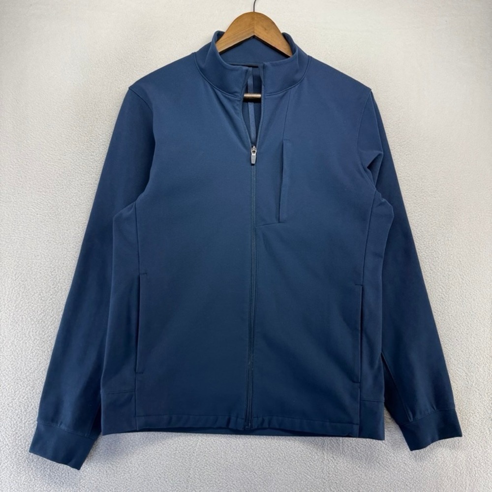 Jack Archer Jacket Mens Medium Blue Full Zip Tech Performance Activewear